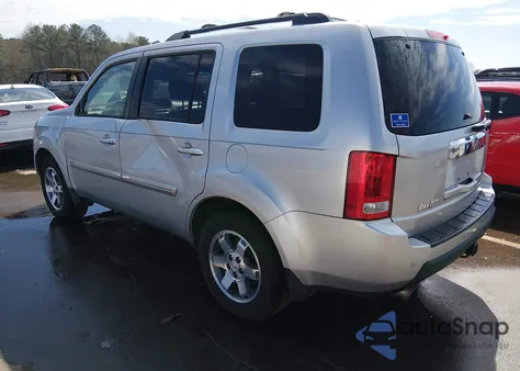2011 Honda Pilot Touring from USA, damaged, VIN 5FNYF4H97BB018723
